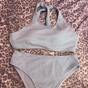 BLUE SHEIN SWIMSUIT